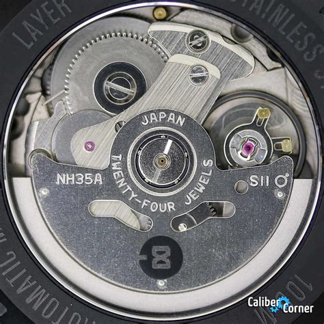 automatic mechanical nh35 watch movement.